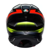 AGV K6 E2206 ERAZER BLACK/RED/YELLOW FLUO vel. S