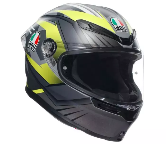 AGV K6 S E2206 MPLK EXCITE MATT CAMO/YELLOW FLUO vel. L