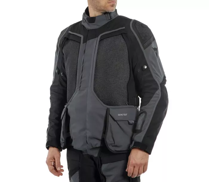 Dainese 201593993 34C D-EXPLORER 2 50 GORE-TEX JACKET EBONY/BLACK