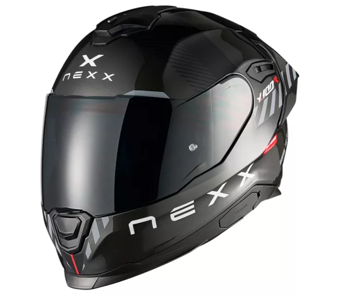 Prilba na moto NEXX Y.100R Fade black/red