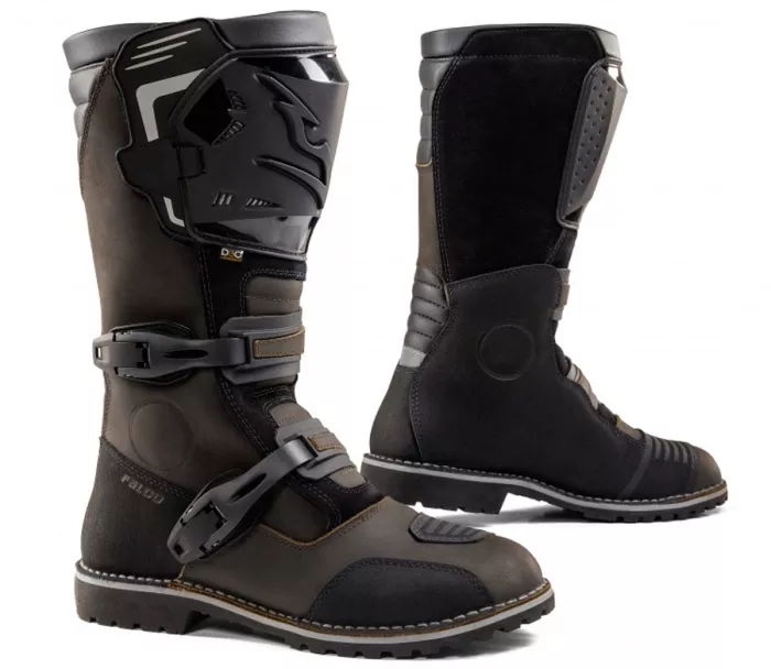 Topánky na moto Falco 414 Durant Brown vel. 44
