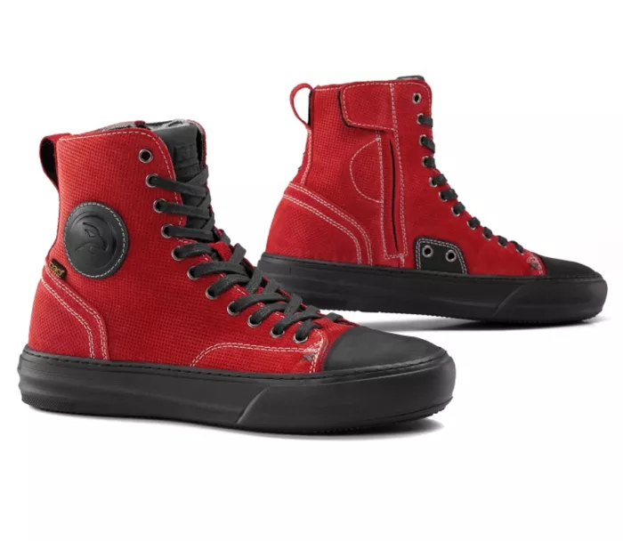 Dámske topánky na moto Falco 881 Lennox 2 lady red veľ. 40