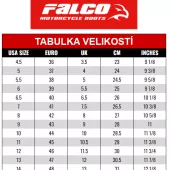 Touringové topánky Falco 483 Land 3 black