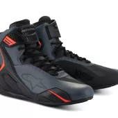 Topánky na moto 2026 Alpinestars Faster-4 Drystar black/red fluo