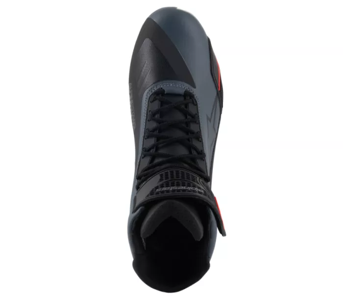 Topánky na moto 2026 Alpinestars Faster-4 Drystar black/red fluo