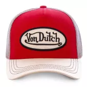 Šiltovka Von Dutch Baseball homme avec filet red/white