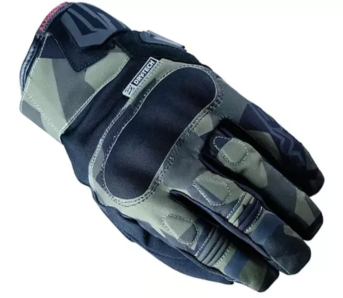 Rukavice na moto Five Boxer WP camo army vel. S