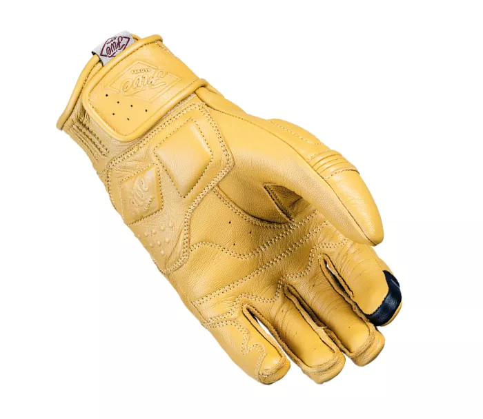 Rukavice na motorku Five Kansas gold vel. M