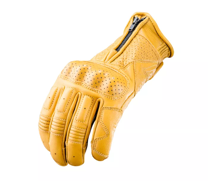 Rukavice na motorku Five Kansas gold vel. M
