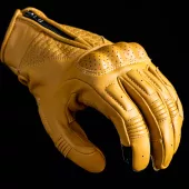 Rukavice na motorku Five Kansas gold vel. M
