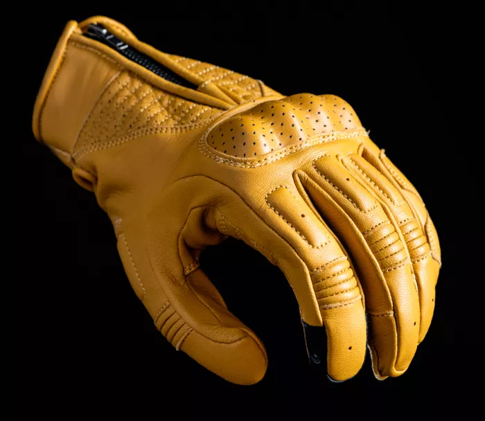 Rukavice na motorku Five Kansas gold vel. M
