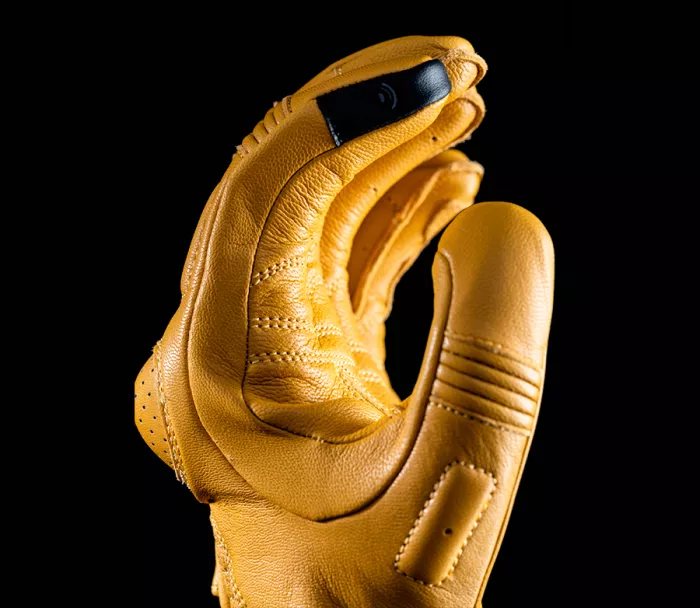 Rukavice na motorku Five Kansas gold vel. M
