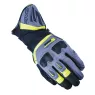 Rukavice na motorku Five TFX2 WP grey/fluo yellow