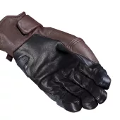Five hnedé kožené rukavice na motorku WFX Metro