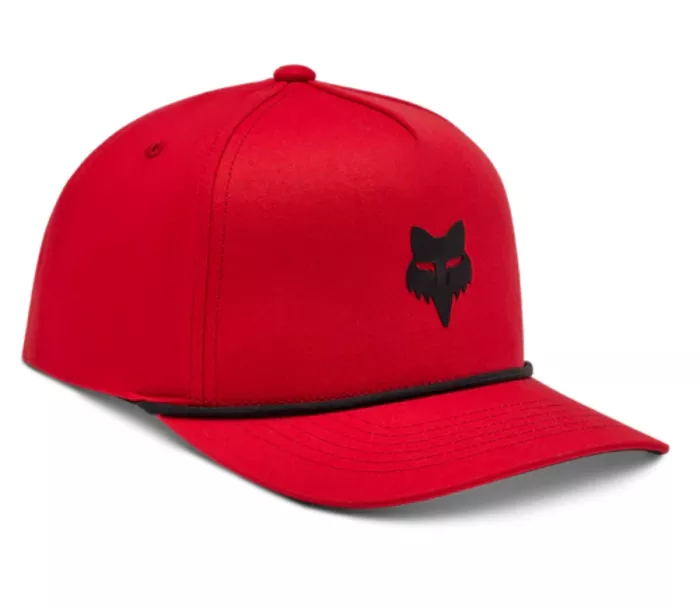 Šiltovka Fox Head Rope Hat Flame Red OS