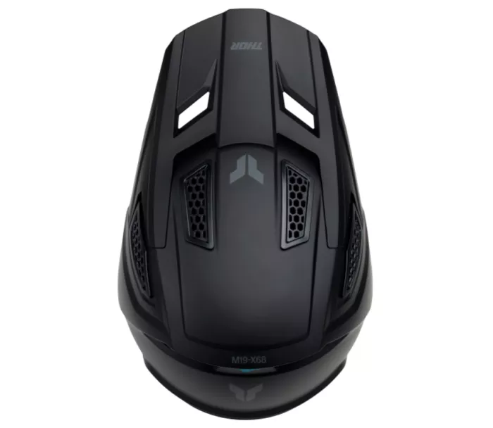 Thor 0110 - 8889 Fleet helma blackout vel. XL