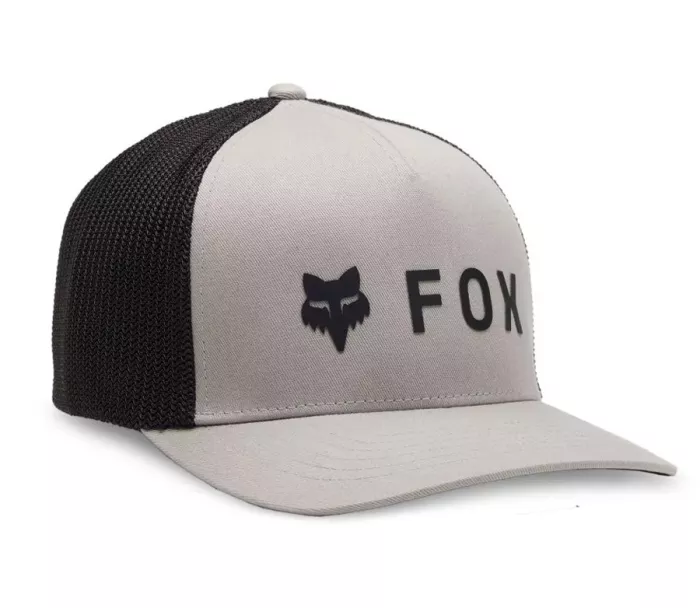 Fox 31618-172 Absolute Flexfit Hat, Steel Grey S/M