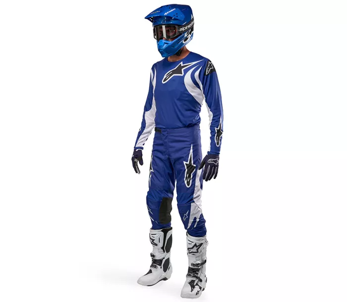 Alpinestars 376 3724 7021 Fluid Lucent L jersey blue ray/white