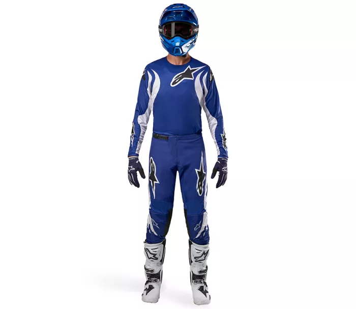 Alpinestars 376 3724 7021 Fluid Lucent L jersey blue ray/white