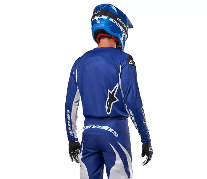 Alpinestars 376 3724 7021 Fluid Lucent L jersey blue ray/white
