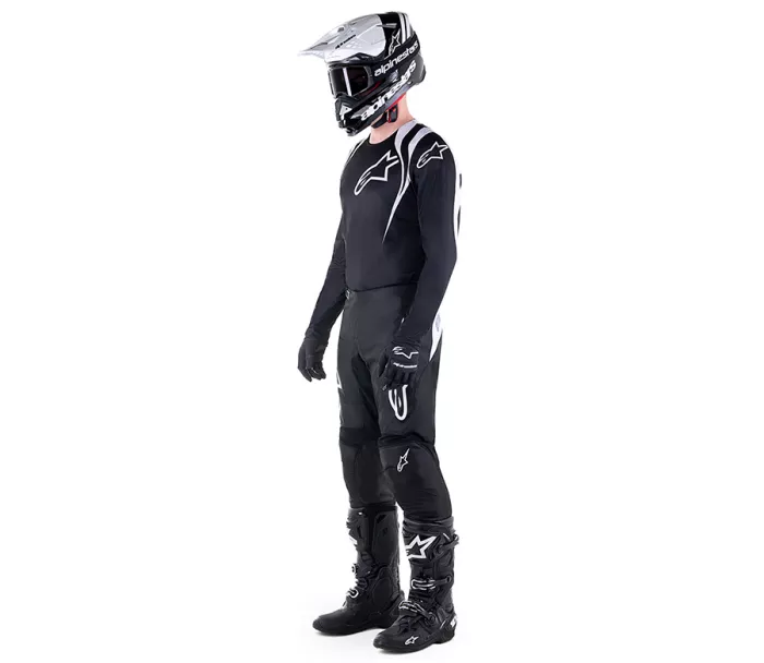 Motokrosový dres Alpinestars 376 1823 12 Fluid Narin M black/white