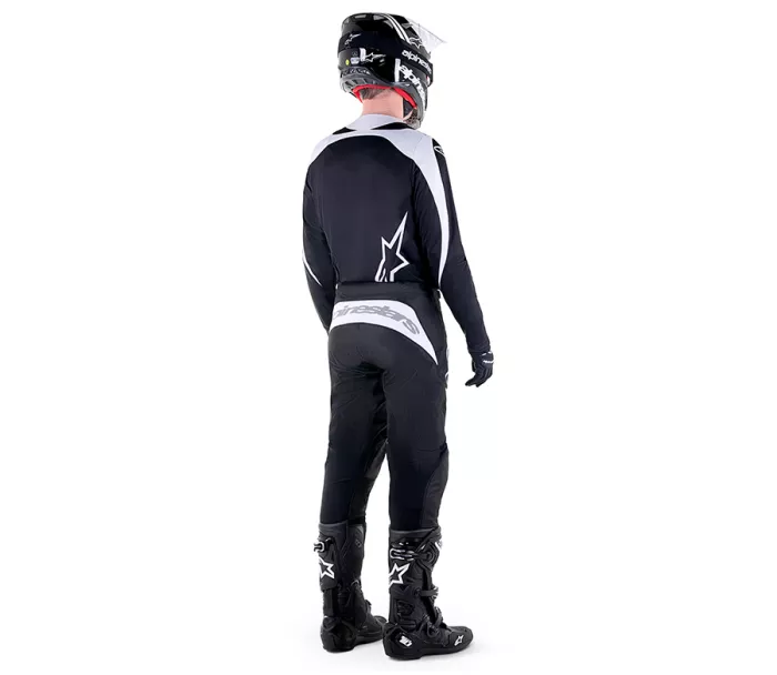 Motokrosový dres Alpinestars 376 1823 12 Fluid Narin M black/white
