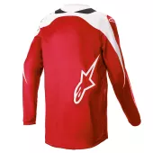 Motokrosový dres Alpinestars Fluid Narin red/white