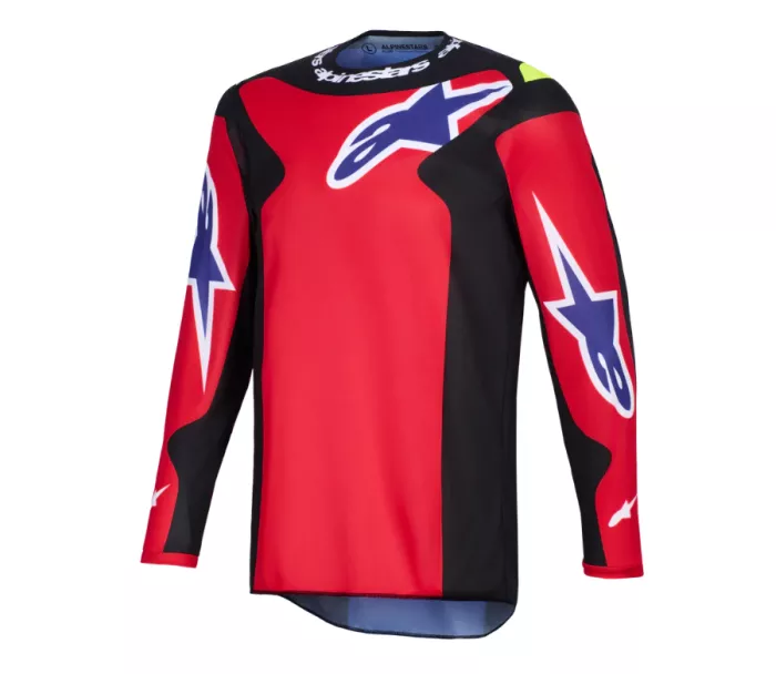 Alpinestars Fluid Grid red/black/purple vel. L