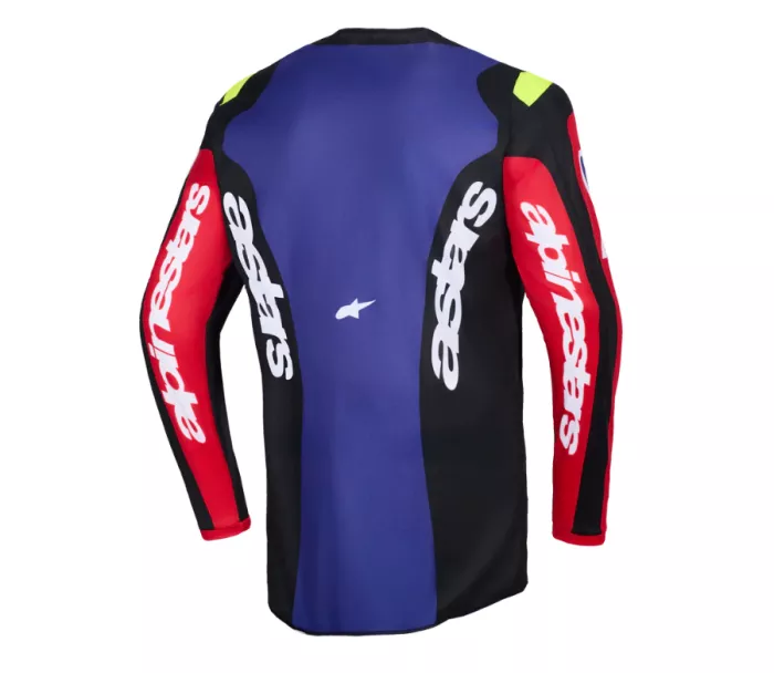 Alpinestars Fluid Grid red/black/purple vel. L