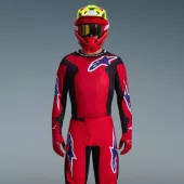 Alpinestars Fluid Grid red/black/purple vel. L