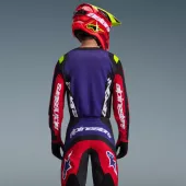 Alpinestars Fluid Grid red/black/purple vel. L