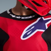 Alpinestars Fluid Grid red/black/purple vel. L