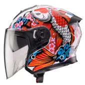 Caberg FLYON II KOI white/red/orange/blue vel. S