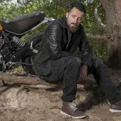 Bunda na motorku Trilobite Acid Scrambler black vel. 4XL