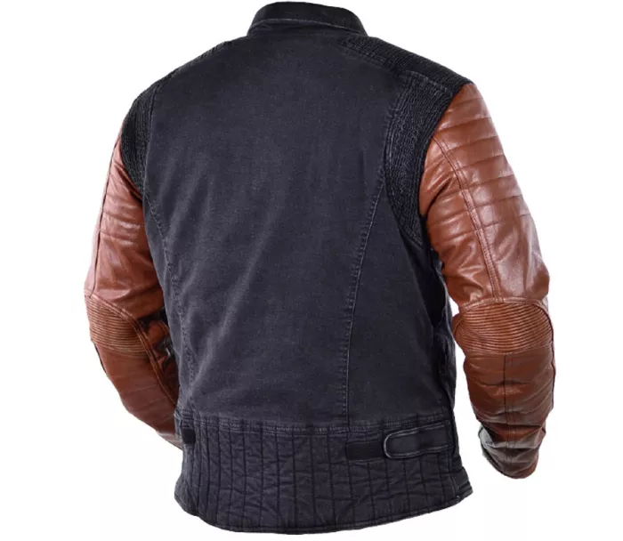 Bunda na motorku Trilobite Acid Scrambler brown vel. M