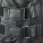 Kožená vesta Nazran Blade black veľ. 8XL
