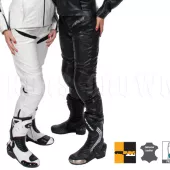 Dámske kožené nohavice na moto Nazran Lora black veľ. XS
