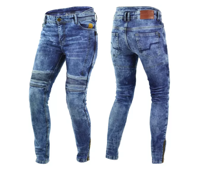 Dámske džínsy na moto Trilobite Micase Urban blue
