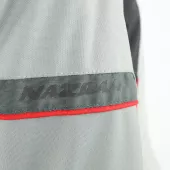 Dámska bunda na moto Nazran Poseidon W light grey/dark grey/red