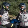 Helma na motorku XRC Dual Alpiner black/light grey