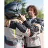 Helma na motorku XRC Dual Alpiner black/light grey