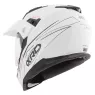Helma na motorku XRC Dual Alpiner white/dark grey