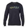 Tričko Fox Apex Ls black