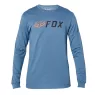 Tričko Fox Apex Ls blue steel