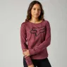 Dámske tričko FOX Boundary Ls Top - Purple HZ