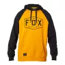 Mikina Fox Crest Pullover Fleece mustard