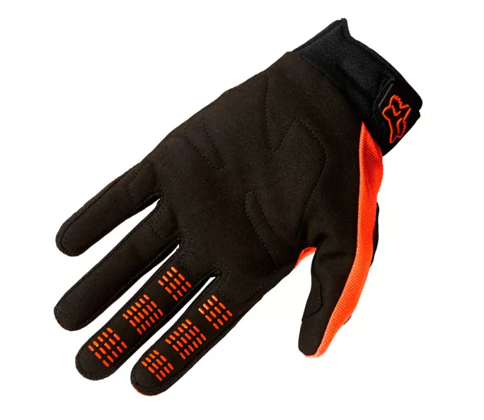 Motokrosové rukavice Fox Dirtpaw fluo orange vel. M