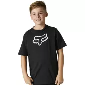 Detské tričko Fox Youth Legacy Ss Tee Black