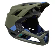 Helma Fox Proframe Blocked Helmet olive green veľ. S