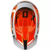 Dětská motokrosová helma Fox Yth V1 Leed Helmet Dot/Ece Fluo Orange vel. YM